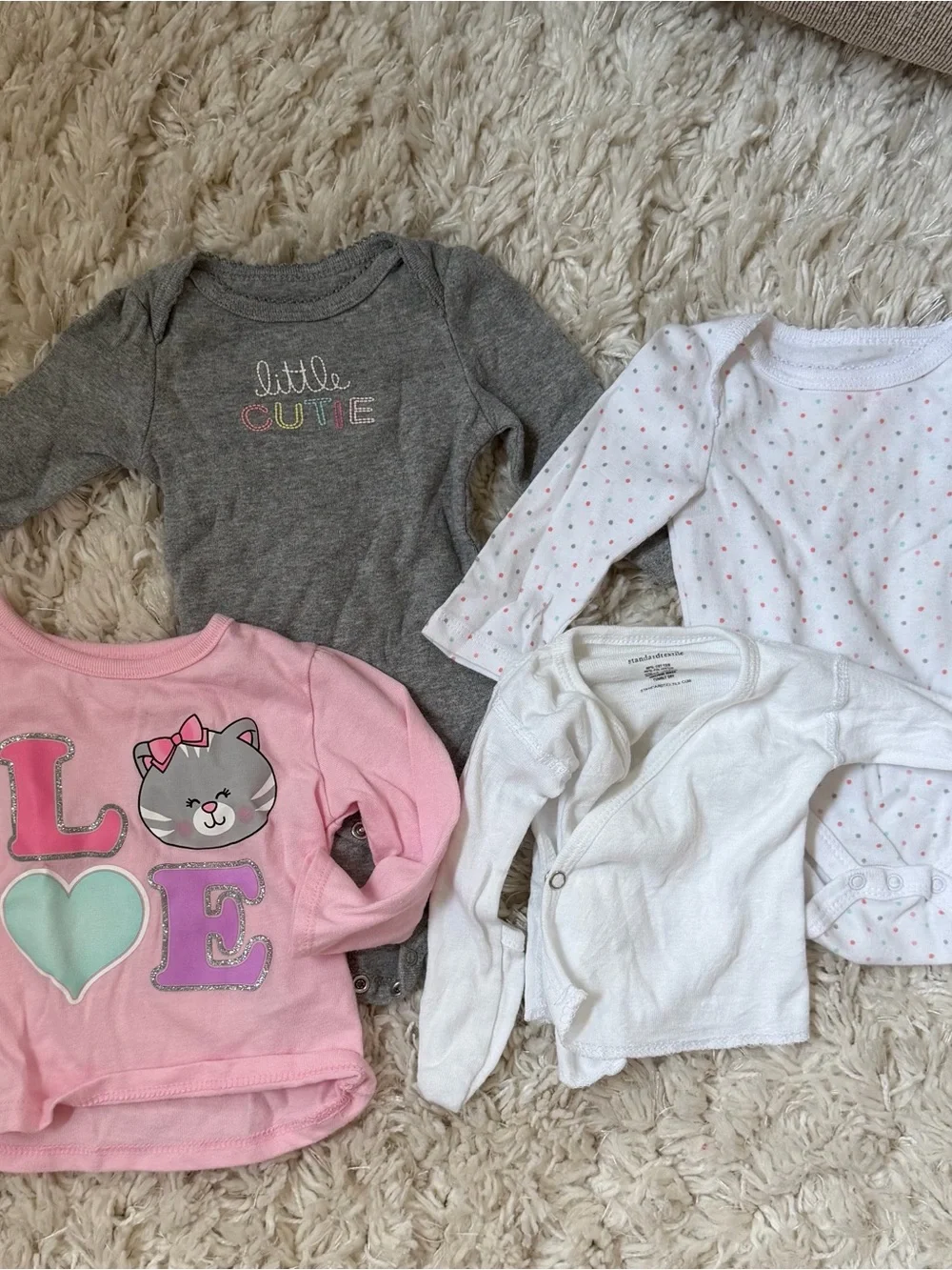 0-3 Months Girls Clothing Bundle-65 pieces! Carters